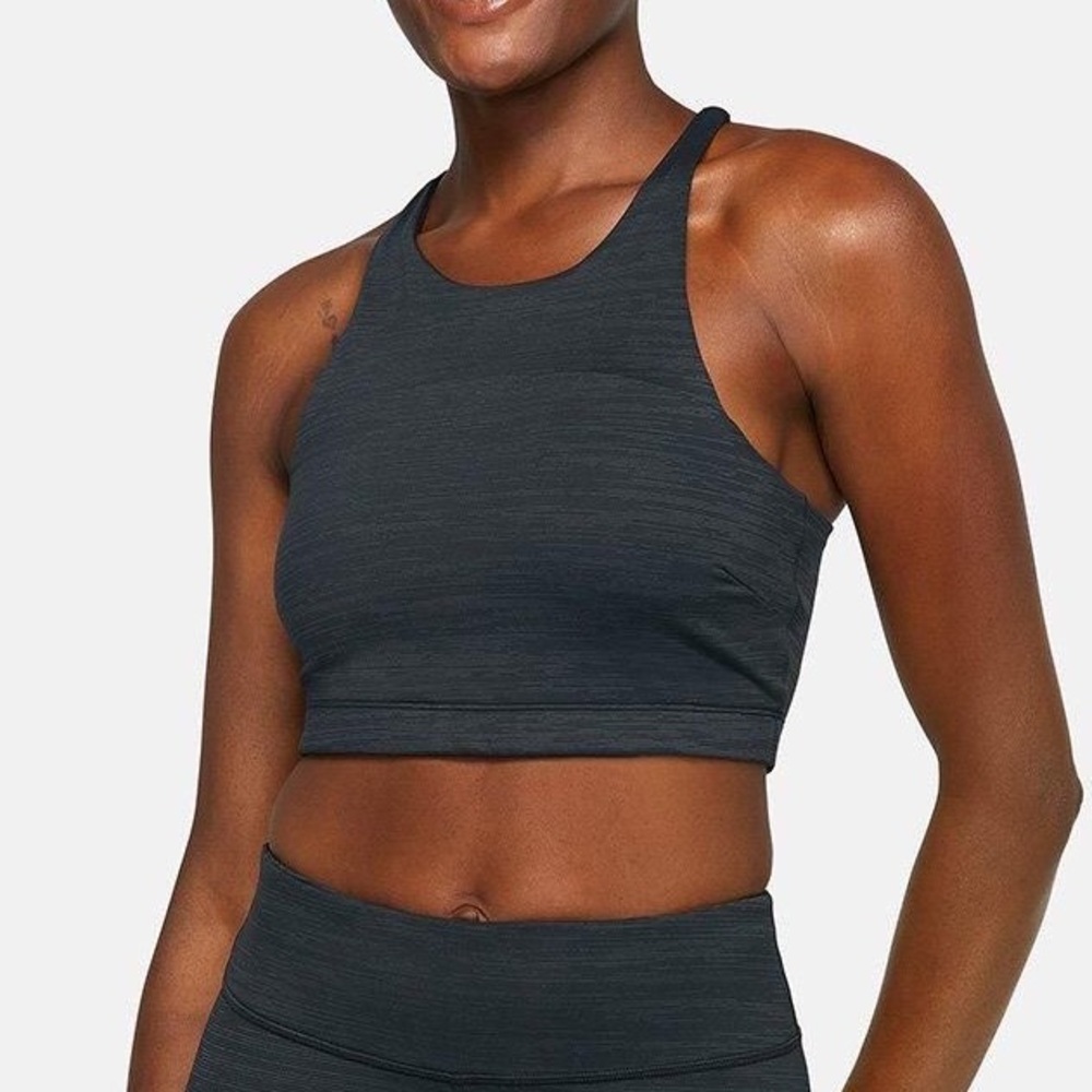 Outdoor Voices TechSweat Crop Top - Night (M)